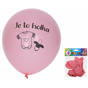 Balon 30cm - set 5, Girl