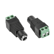 Cabletech DC Connector Women 2,1 x 5,5 s vijcima