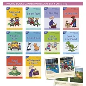Phonic Books Dandelion Readers Set 4 Units 1-10