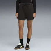 Puma HER HIGH-WAIST SHORTS 5INCH, hlace, crna 685062