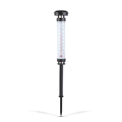 Vrtna LED solarna vremenska postaja s termometrom, merilcem padavin in anemometorm