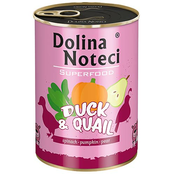 Dolina Noteci Superfood Dog Adult Pacetina i Prepelica 400g
