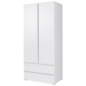 Garderobna omara Cosmo C02 - bela