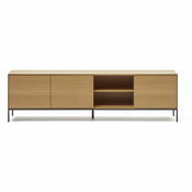 TV omarica v hrastovem dekorju 195x55 cm Vedrana – Kave Home