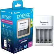 eneloop eneloop SmartPlus polnilnik za 1-4 AA/AAA NiMH baterije