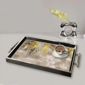 Aberto Design Poslužavnik TPG9854 50 x 29 x 3.5 cm, Šareni