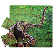 Just Jigsaws 644 Kača in njen življenjski cikel - lesena sestavljanka 19 kosov