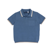 Chicco Majica marine/kamen/bela