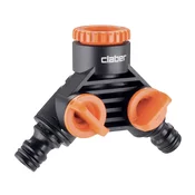 Claber priključak slavine Quick-Click 1/2”-3/4” +2 izlaza