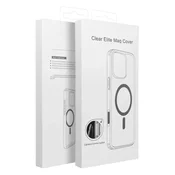 shumee Prozoren ovitek Elite Mag Cover, združljiv z MagSafe in gumbom za upravljanje kamere, primeren za Samsung S26 Plus, prozoren