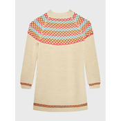 United Colors Of Benetton Pletena obleka 1176HV002 Bež Regular Fit