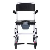 VEVOR Tuš komoda invalidski voziček 430x440x45 mm nastavljiva višina modra