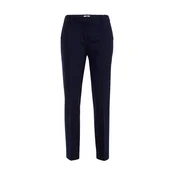 WE Fashion Hlače  temno modra