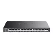 TP-Link SG3452XMPP Omada 48-portno gigabitno in 4-portno 10GE SFP  upravljano stikalo L2  s 40 priključki PoE  in 8 priključki PoE