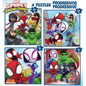 Educa - Puzzle 4v1 Spidey - 1 - 39 kosov