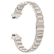 INF Združljiv s Fitbit Inspire/Inspire HR/Inspire 2 kovinski pašček iz nerjavečega jekla Starlight, (5000116429)