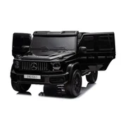 Deciji automobil na akumulator - Mercedes G63 4X4 Crni Dvosed Premium Oprema ( 12547 )