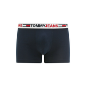 Tommy Jeans Bokserice, tamno plava / bijela / crvena