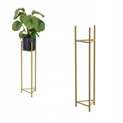 DE Stojalo za cvetlične lončke iz kovine Gold Loft Metz M MAX. POT 26 cm