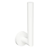 X-ROUND WHITE rezervno držalo za toaletni papir, belo mat - Bela - 55x165x65 mm - Sapho - X-ROUND - 24 - Medeninasti - Nosilec toaletnega papirja - Krožni - 55 - 165 - 65 - According to recommendation - 14