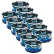 Farmina N&D macka tuna, lignja i škampi konzerva 12 x 70 g