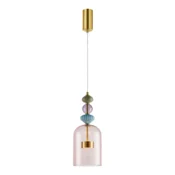 Milagro Milagro ARTE viseča svetilka LED 12 W, O 16 cm, medeninasta