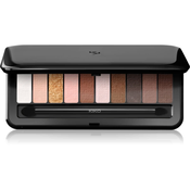KIKO Milano Soft Nude paleta sjenila za oci 10 boja s kistom nijansa 02 Warm Tones 7.5 g