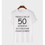 MAFIMI Majica Trebalo mi je 50 Godina, Bela
