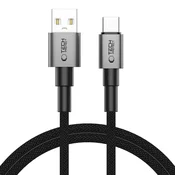 Kabel Tech-Protect Ultraboost DNA USB-C, 15W/3A, 1 m - iron grey