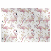 Decormat Podloga za pisarniški stol Flamingos 120x90 cm 15 cm