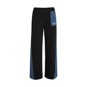 KARL LAGERFELD JEANS Hlače moder denim/črna