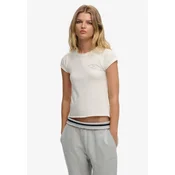 Superdry & Co Majica Athletic Essentials volneno bela
