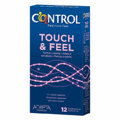 Control - rebrasti, tockasti kondom (12 kom.)