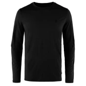 Moška majica Fjällräven Abisko Wool LS Black M