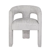 Livin Hill Oblazinjeni stol, LET71G, 62x75x58 cm, siva