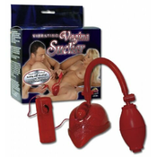 ORION vaginalna črpalka Vibrating Sucker, rdeča