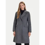 ViCOLO Volneni plašč TF0073 Siva Regular Fit
