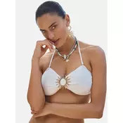 love & roses Bikini zgornji del  volneno bela