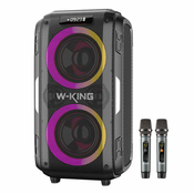 W-King Brezžični zvočnik Bluetooth T9 Pro 120W (črn)