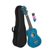 Sopran ukulele moder Lipa (s torbo in trzalicami) HH 3962