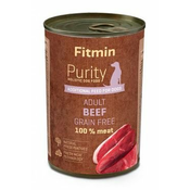 Fitmin dog Purity goveje meso v pločevinki 400g