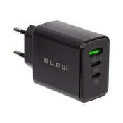 slomart Omrežni polnilnik Blow 40W, USB-A + 2x USB-C (PD)
