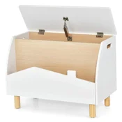 COSTWAY Otroška knjižna omara za knjige in igrače 60 x 30 x 44 cm, (5000065664)