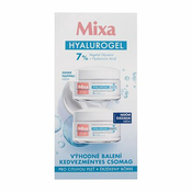 Mixa Hyalurogel darovni set dnevna krema za lice Hyalurogel Light 50 ml + noćna krema za lice Hyalurogel Night 50 ml za žene