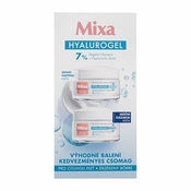 Mixa Hyalurogel darovni set dnevna krema za lice Hyalurogel Light 50 ml + nocna krema za lice Hyalurogel Night 50 ml za žene