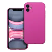 OEM Silikonski etui za iPhone 11, 2 mm, roza