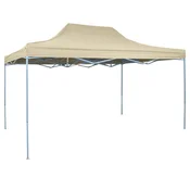 Šator za zabave Krema 291 x 431 x 315 cm Oxford tkanina