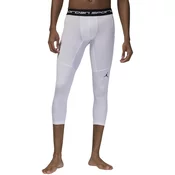 Nike Jordan Sport Mens Dri-FIT 3/4-Length Tights - White