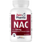 NAC 750 mg, 120 kapsula