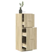 vidaXL Lekarniška omara sonoma hrast 40x41x118 cm inženirski les